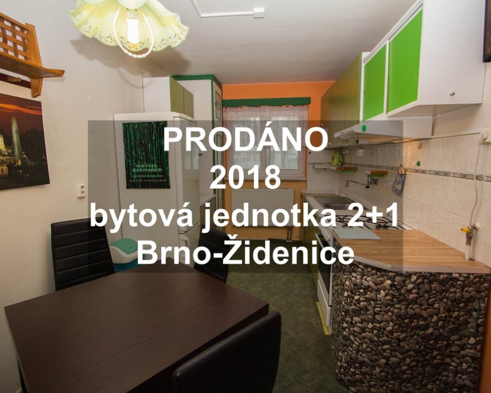 Pěkný byt 2+1 v Brně-Židenicích